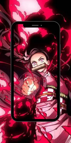 Nezuko Cute Kamado Wallpaper Screenshot 1