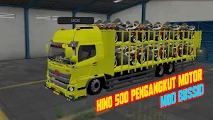 Mod Truck Hino 500 Bussid Screenshot 1