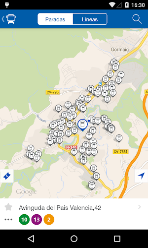 Alcoi Bus - App Oficial Screenshot 1