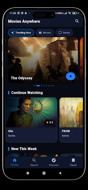 Movies Anywhere & TV Shows Screenshot 1