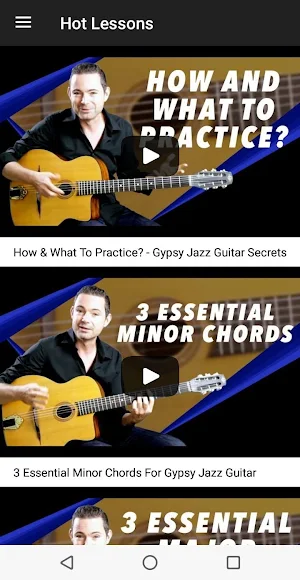 Gypsy Jazz Guitar: Masterclass Screenshot 1