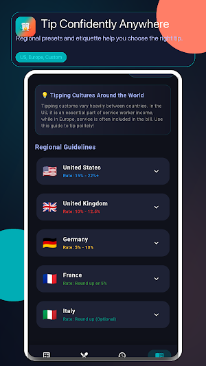 Split Bills and Tips Screenshot 2