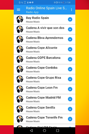 Radio Online Spain Live Statio Screenshot 0