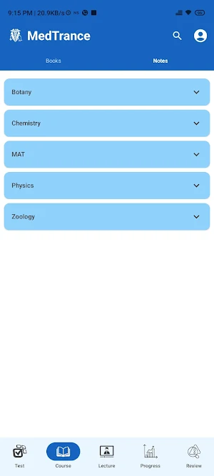 MedTrance - MBBS Entrance Prep Screenshot 1