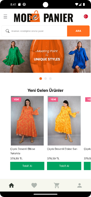 Mode Panier Screenshot 1