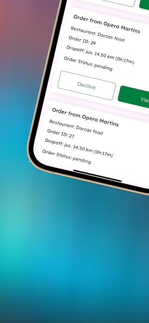 Distro Restaurant Screenshot 2