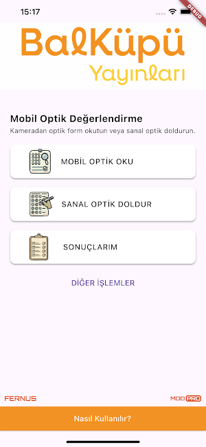 BalKüpü Yayınları Optik Okuma Screenshot 1