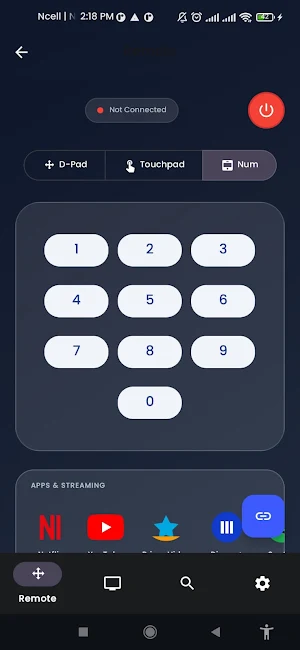 Overlay tv Remote Screenshot 1