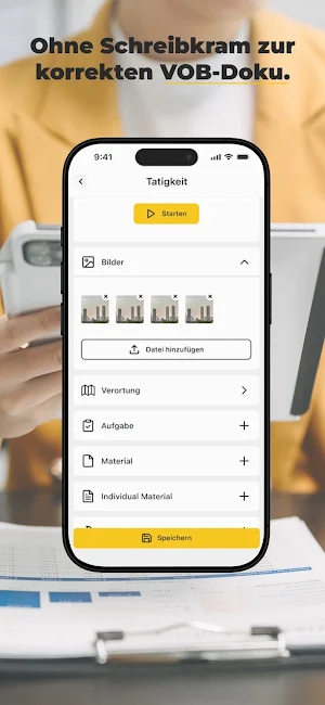 Handwai - Digitaler Bauablauf Screenshot 2