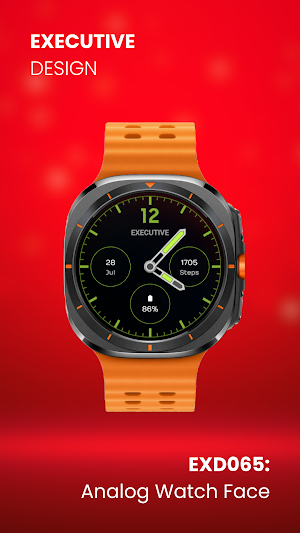 EXD065: Analog Watch Face Screenshot 3