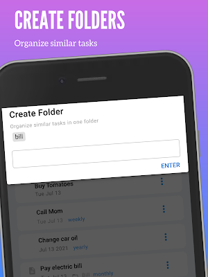 Todobia, To-Do List, Tasks & Reminders Screenshot 1