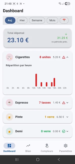 Quickcount - Compteur rapide Screenshot 1