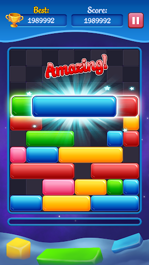 Jewel Drop Down Block Puzzle Screenshot 1