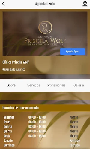 Cliníca Priscila Wolf Screenshot 2