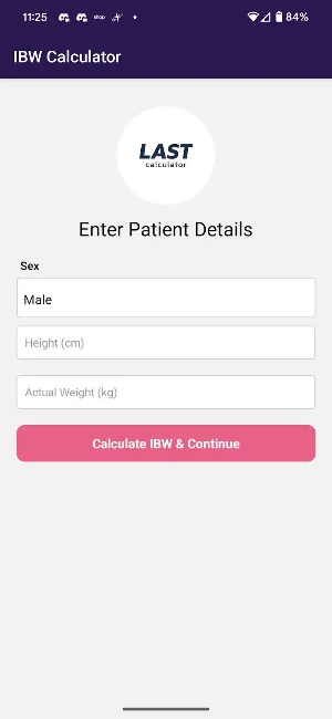 LAST Calculator Screenshot 1