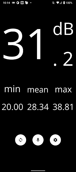 dB Meter Sound Level Meter Screenshot 0