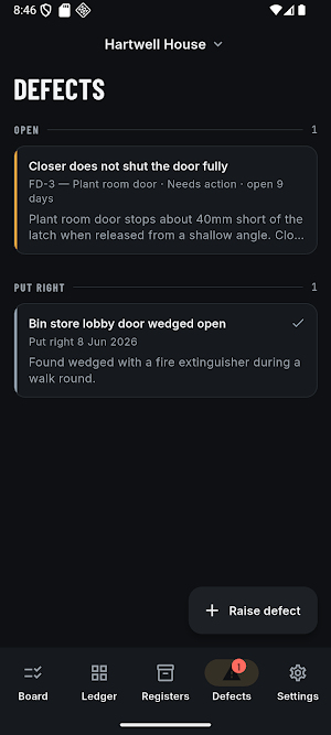 Fire Safety Logbook: FireBook Screenshot 3