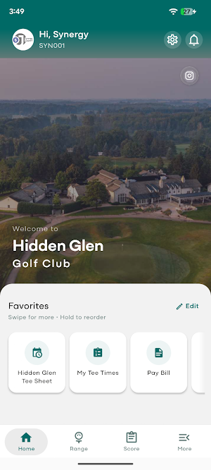 Hidden Glen Golf Club Screenshot 2