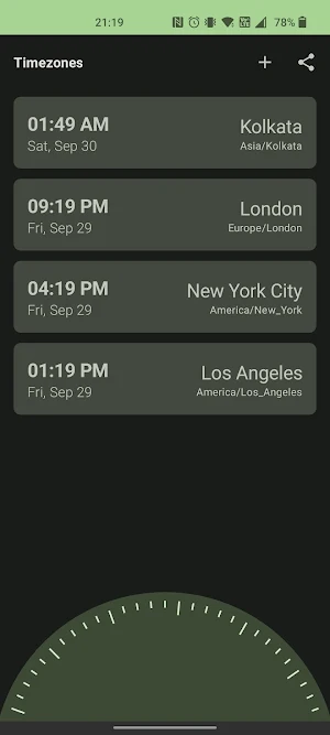 Easy Timezones Screenshot 3