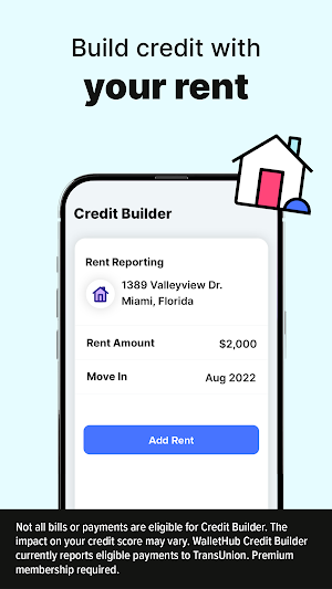 WalletHub Credit Builder Screenshot 2