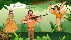 The Jungle Chaos: Pin Puzzle Screenshot 1