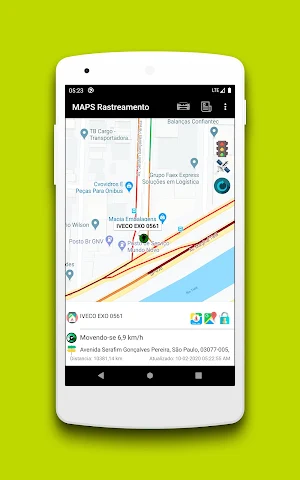 MAPS Rastreamento Screenshot 2