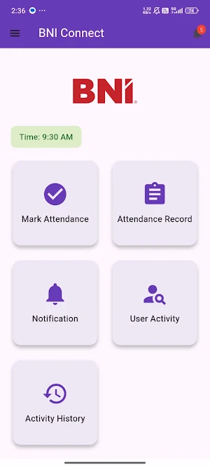 Attendance roll Screenshot 1