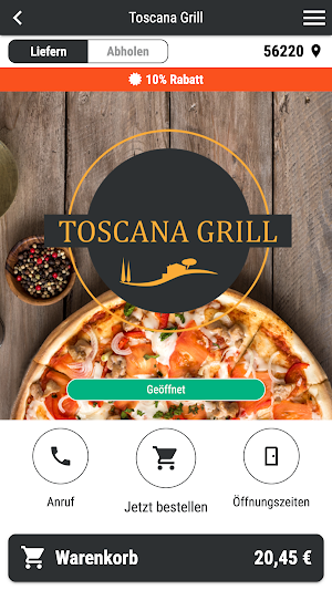Toscana Grill Screenshot 0