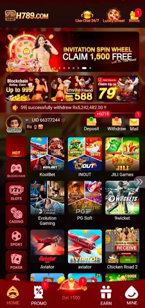 H789 Earn Game Screenshot 1
