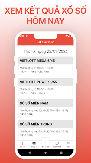 Xổ Số Hôm Nay Screenshot 0