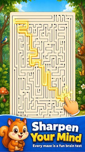 Acorn Arrwo Maze Screenshot 0