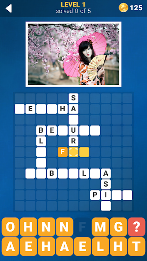 125 Photo Crosswords Screenshot 1