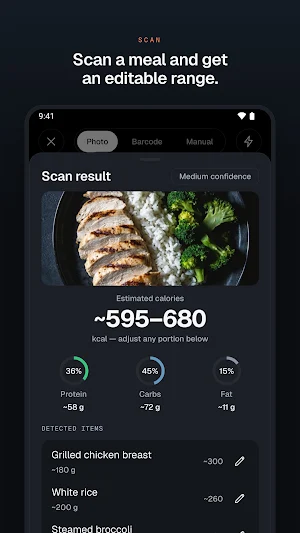IronFuel: Workout & Calorie AI Screenshot 2