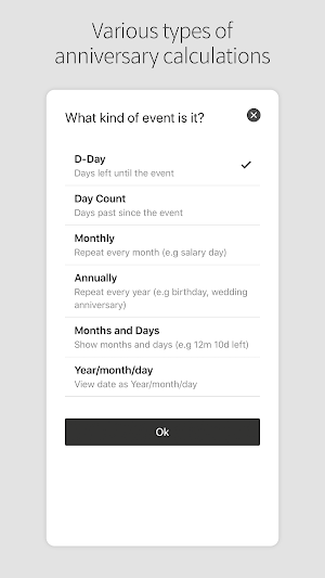 DAILY DAY - D-Day Schedule Widget Screenshot 2