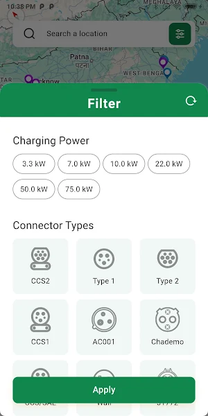 OMCS EV Charging Screenshot 2