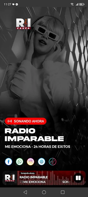 Radio Imparable Screenshot 1