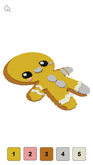 Christmas Voxel 3D Color Book Screenshot 2