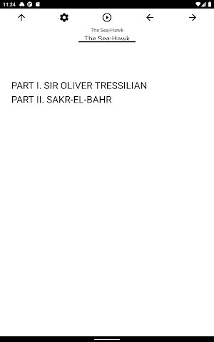 Book, The Sea-Hawk Screenshot 2