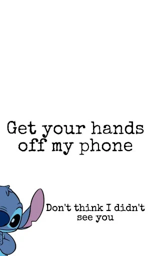 dont touch my phone wallpapers Screenshot 3