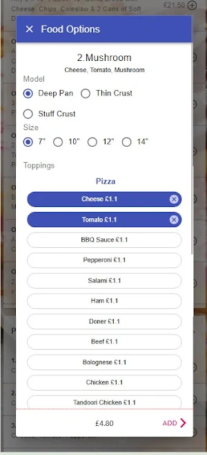 Toranj Pizza Screenshot 1