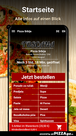 Pizza Srbija Beograd Screenshot 1