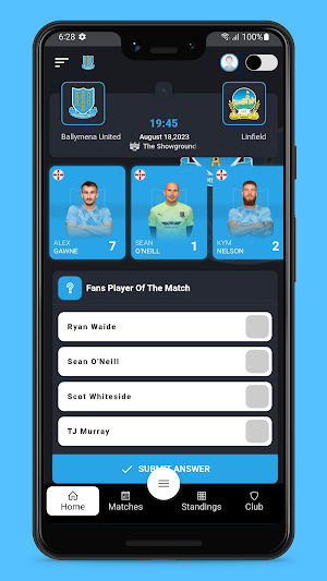Ballymena United Football Club Screenshot 0