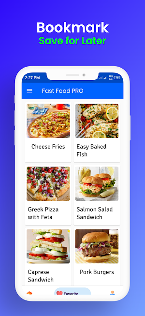 Fast Food Recipes PRO Screenshot 2