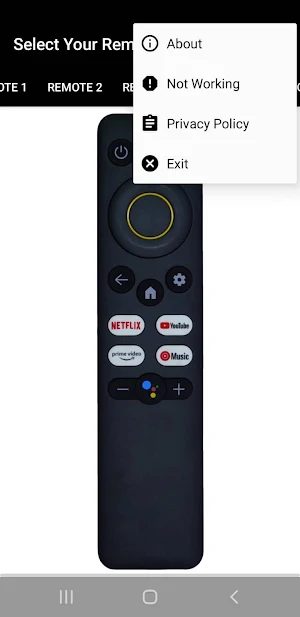 Realme TV Remote Screenshot 3
