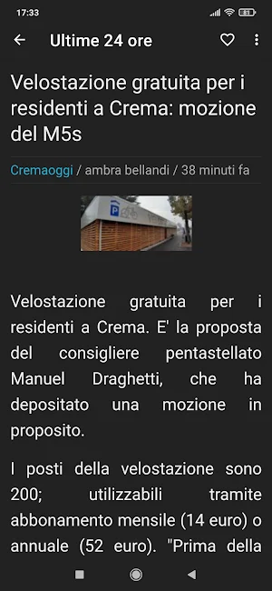 Cremona notizie Screenshot 3