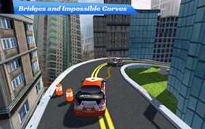 Chained cars impossible tracks Screenshot 0