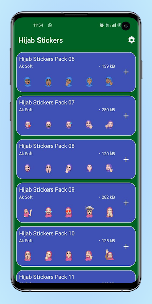 Hijab Stickers Screenshot 1