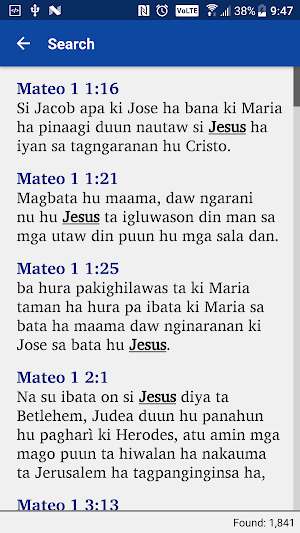 Higaonon Bible Screenshot 1