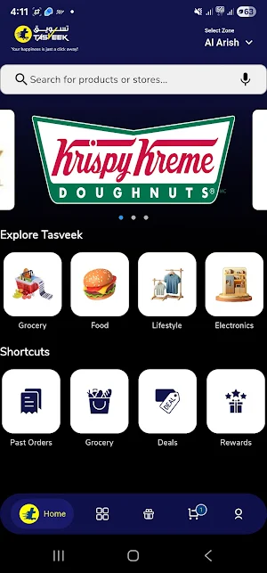 Tasveek - Grocery, Food & more Screenshot 2