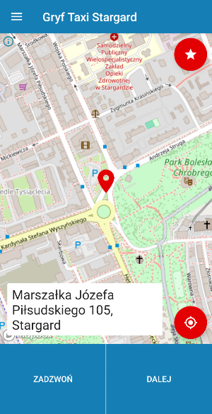 Gryf Taxi Stargard Screenshot 2